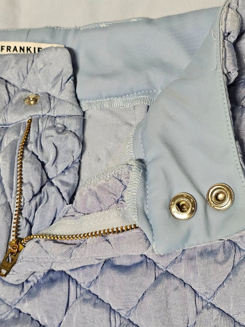 Frankies Bikinis Chilli Puff Pant Size Women Size XS Light Blue - Picture 14 of 16